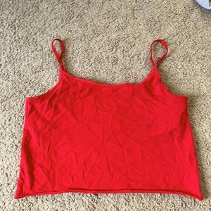 red tank top